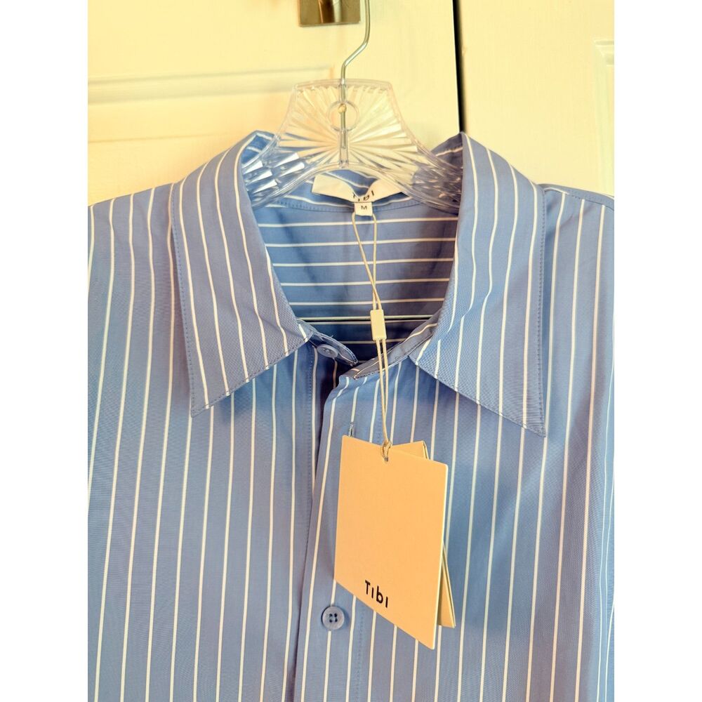 Tibi NWT Luxe Shirting Classic Men's Shirt - Picture 9 of 11